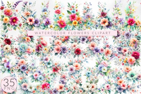 Download Watercolor Floral Clipart,  Floral Frame - Premium Resources