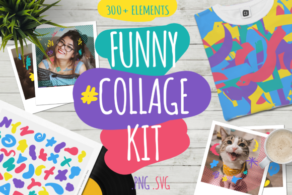 Download Funny Collage Kit - Collage Collection